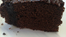 Bolo de chocolate saudável de verdade