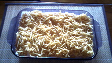 Batata ao forno com molho branco da Geizy