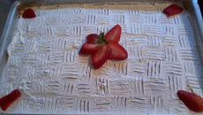 Torta de morango da Angélica