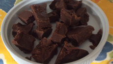 Fudge de chocolate