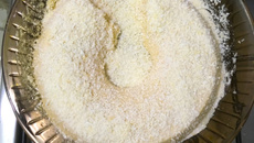 Pudim de maria mole e leite fermentado