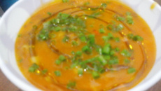 Sopa de legumes cremosa