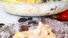 Macarrão com camarão