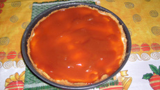 Torta cheesecake com ricota e goiabada