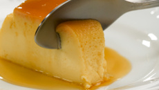 Pudim de milho na panela de pressão