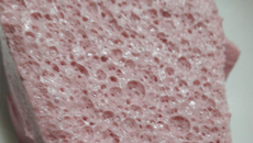 Mousse de gelatina com leite de coco 