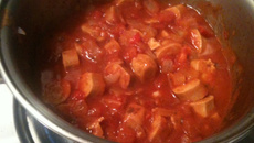 Molho de cachorro quente vegetariano (soja)