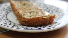 Torta salgada sem glúten e sem lactose