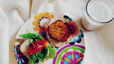 Hamburger de Quinoa Vegetariano