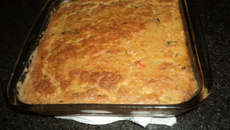 Frigideira de carne de siri com camarão fresco