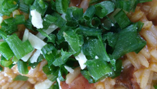 Risoto falso e prático