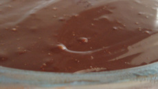 Pavê de limão com cobertura de chocolate