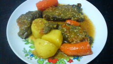 Carne de panela com cerveja