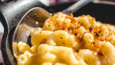 Macarrão cremoso de panela de pressão