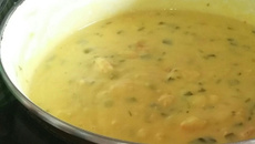 Bobó de camarão com batata