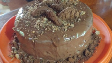 Bolo mousse de chocolate fácil