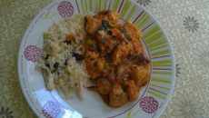 Moqueca de banana-da-terra com ovos