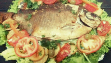 Meu peixe assado