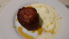 Bolinho de banana (banana fritter)