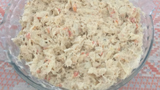 Estrogonofe de bacalhau