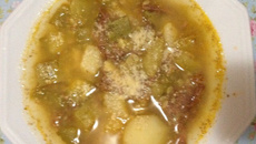 Sopa de músculo da Dry