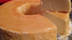 Pudim gelado sem ovo e sem forno