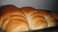 Pão caseiro delicioso