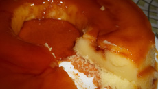 Pudim simples da Lindy