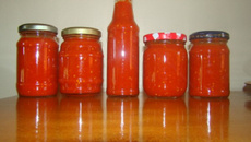 Molho de pimenta saboroso