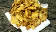 Massa de nachos (tipo Doritos)