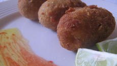 Croquete de pernil