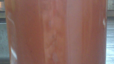 Extrato de tomate caseiro