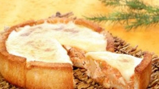 Torta de pão com frango