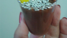 Brigadeiro gourmet de colher