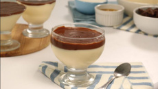 Sobremesa mousse com chocolate 