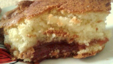 Cuca de banana e goiabada