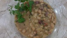 Feijão branco da Délele