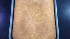 Bolo de fubá com erva doce sem glúten