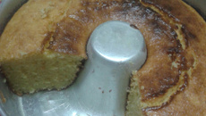 Pamonha doce assada - bolo de milho cremoso