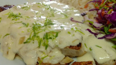 Tilápia ao molho de limão