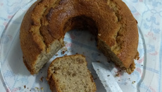 Bolo de Maçã com Canela e Nozes