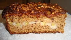 Bolo de banana integral