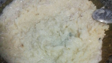Arroz doce com gemada