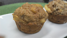 Muffin Integral de Maçã