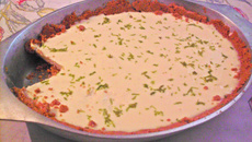 Torta de limão com bolacha maisena