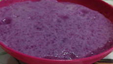 Gelatina com iogurte da Cris