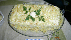 Torta fria de atum