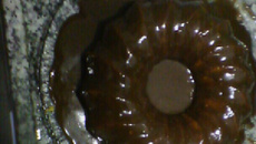 Bolo de cenoura com cobertura de Nutella