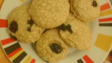 Cookies de aveia light