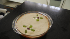 Escondidinho de uvas